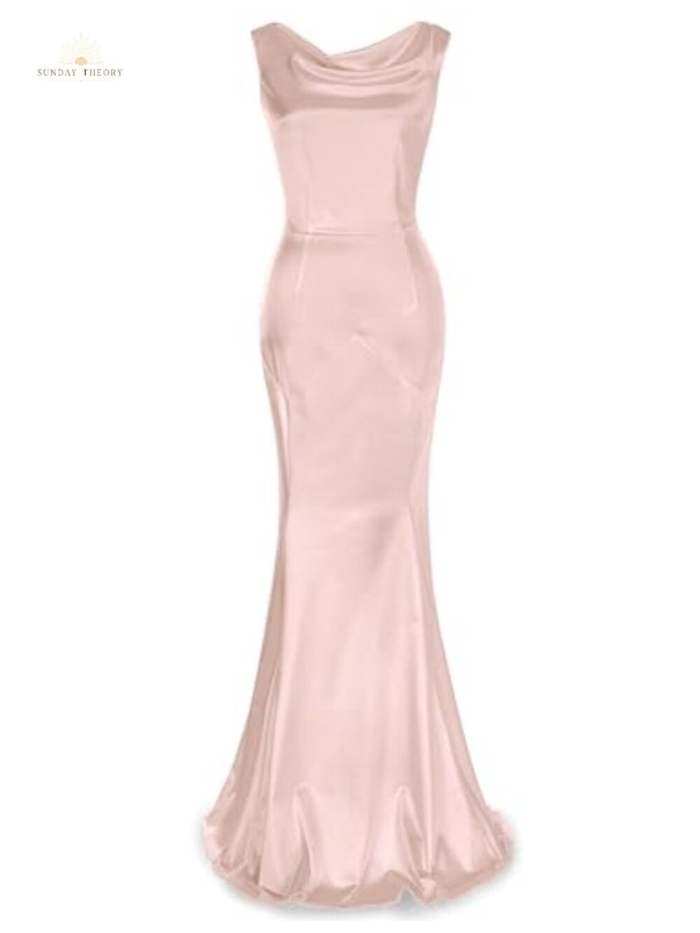 Elegant Mermaid Sleeveless Formal Evening Gown